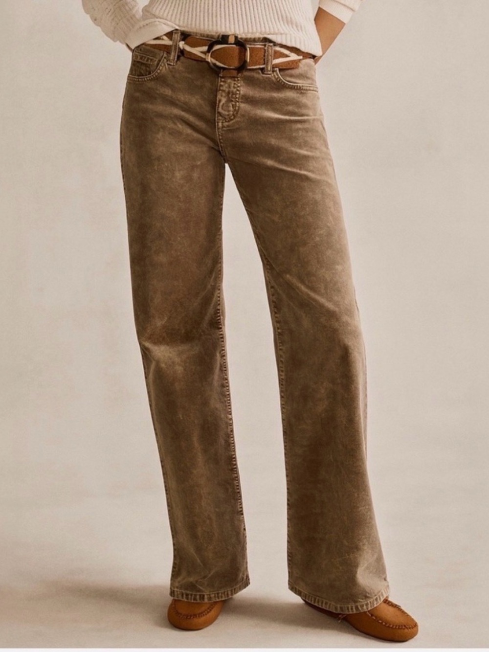 CAbi Brown London Corduroy pants